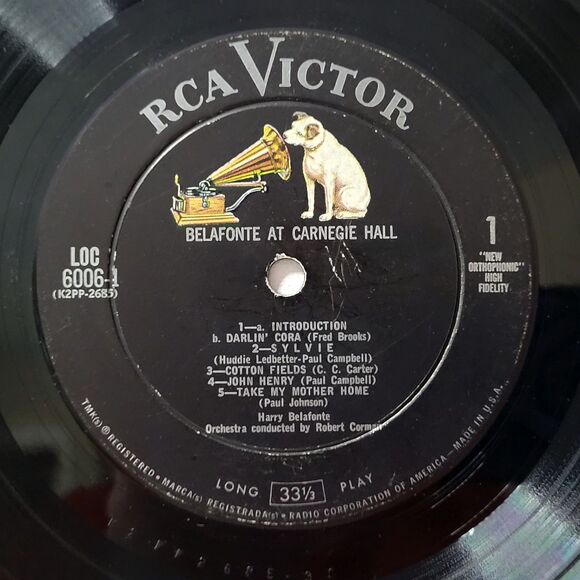 Harry Belafonte 2LP - Belafonte At Carnegie Hall: The Complete Concert - Picture 3 of 4